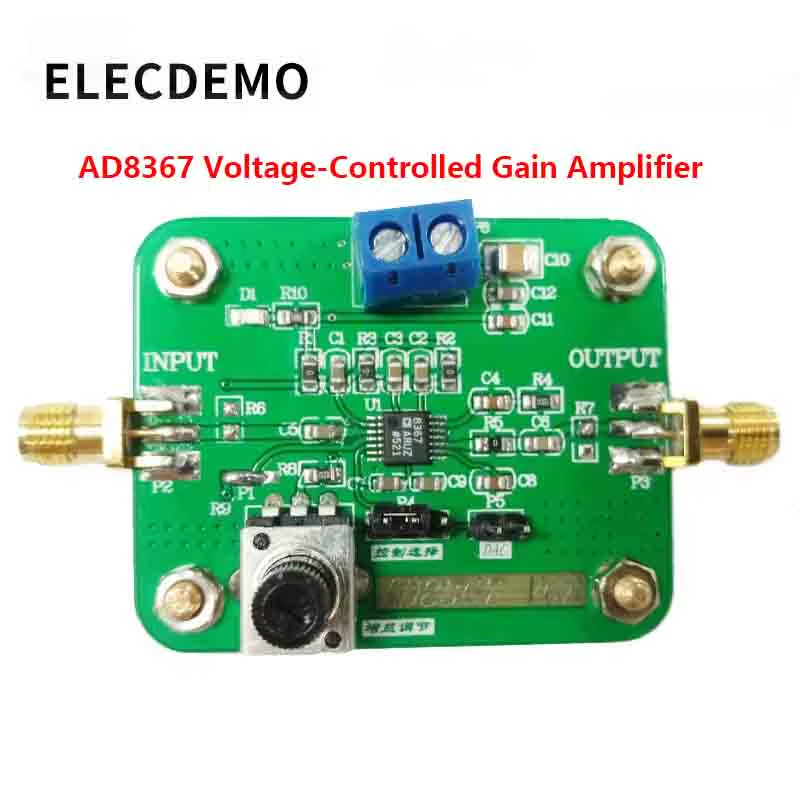 AD8367 Module Authentic Guarantee 500MHz 45dB Linear Variable Gain Amplifier fun