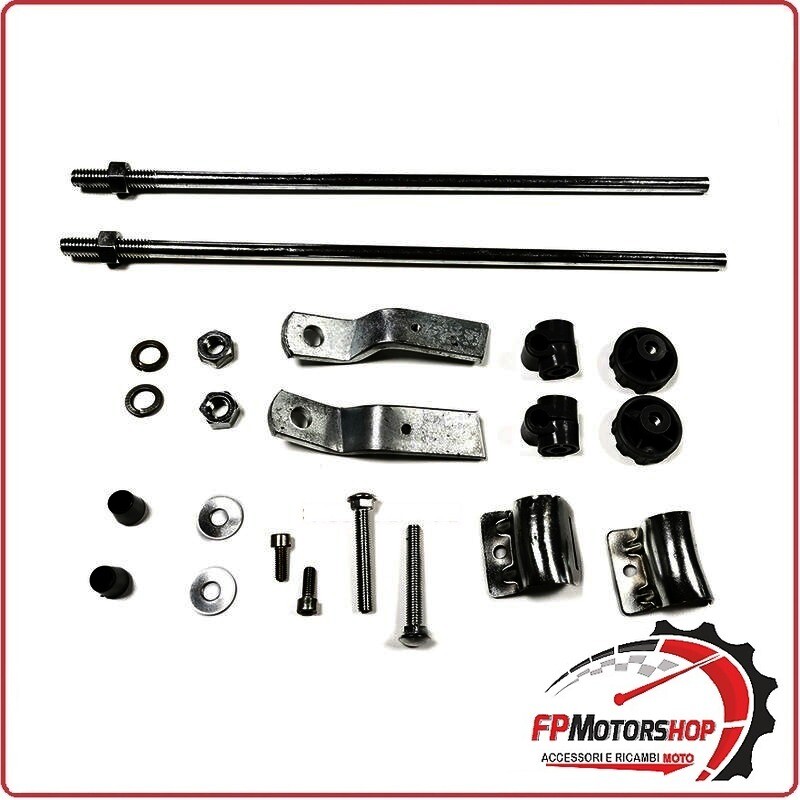 KIT ATTACCHI PARABREZZA SCOOTER PER BENELLI S 50 81>81 BIONDI 8500969