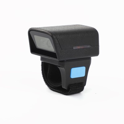 JR 2D Ring Barcode Scanner Bluetooth&USB Wired Mini Wearable Reader Fast Scan