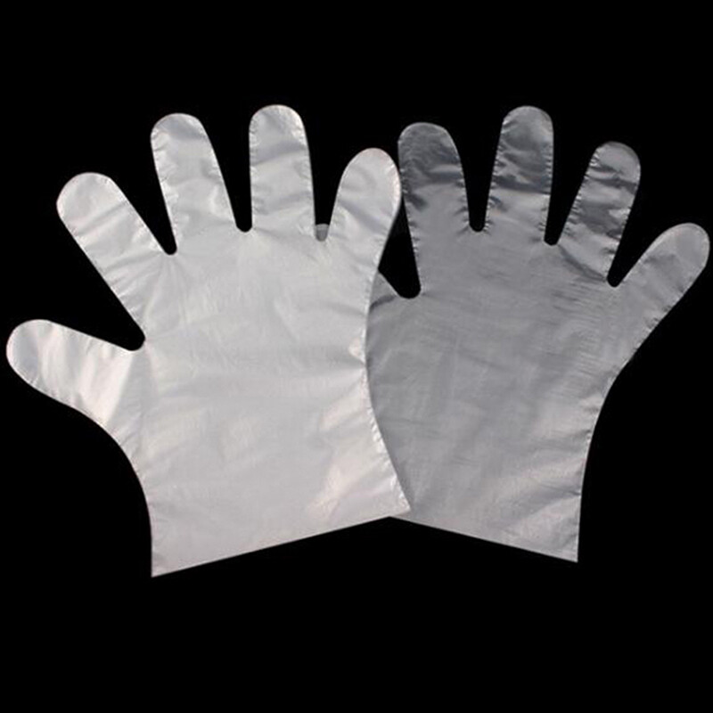 100 Stück Einweg-PE-Handschuhe für Kinder Kinderschutzhandschuhe