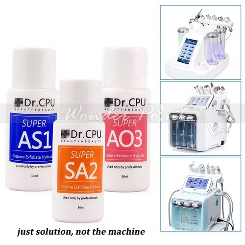 Hydra-ONE Peeling ×1.solution×2 3Pcs Aqua Peeling Solution AS1 SA2 AO3 for Hydra