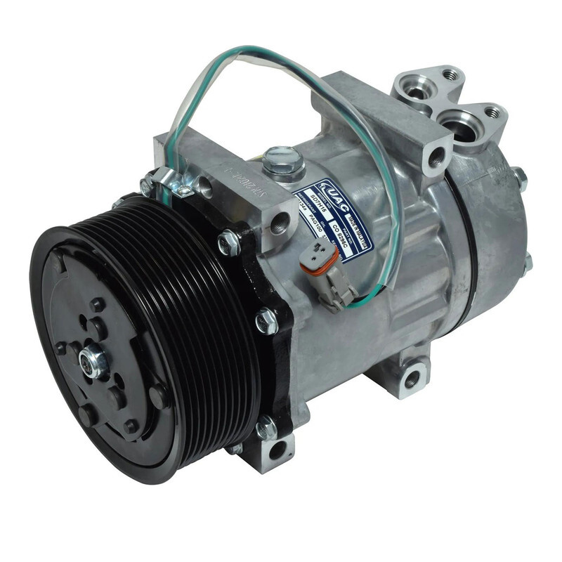 A/C Compressor for SD7H15 Sanden Models 8251-8500 SCANIA TRUCK - Picture 2 of 7