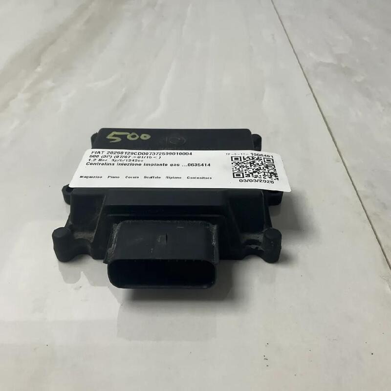 CENTRALINA INIEZIONE IMPIANTO GAS FIAT 500 (3P) (07/07>01/15<) 1.2 BER. 2007