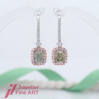 30% auf UVP - Ohrringe - Ohrhänger - 58 Diamanten (Diamant) ges.2,55ct - NEU