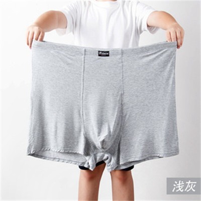 Loose High Waist Overweight Man Shorts Plus Size Men's Boxer Briefs Middle-Aged