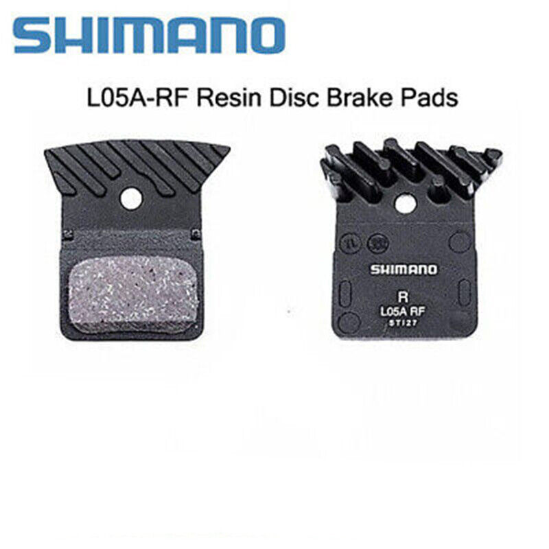 Shimano L05A-RF L04C-MF Finned Resin Disc Brake Pads For Ultegra Dura Ace 105