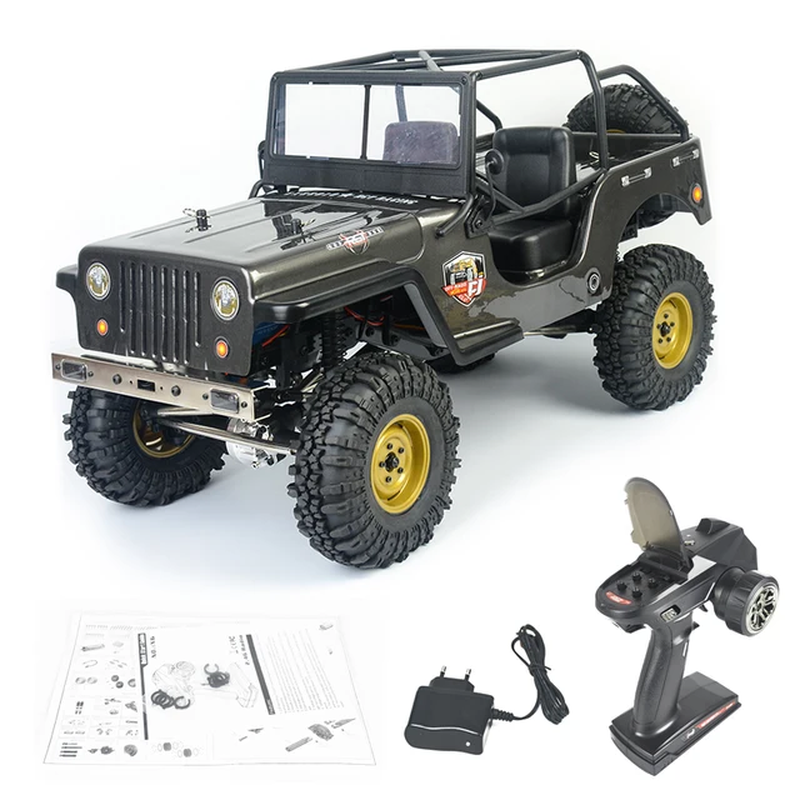 1/10 Ex86010-cj 4wd 4x4 Electric Off Road Rc Rock Crawler Pi