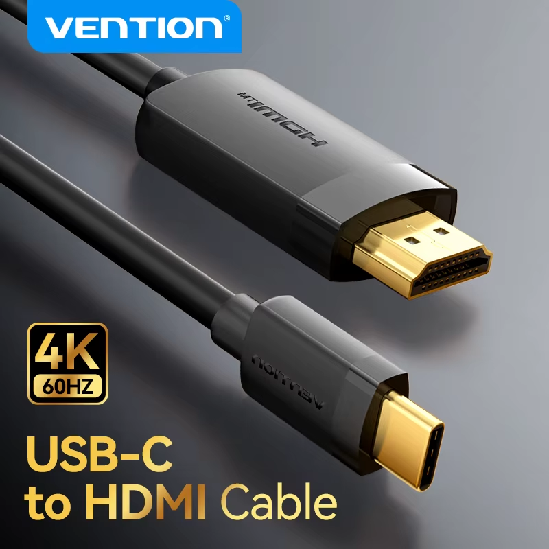 USB C to 4K HDMI-compatible Cable Adapter 4K 60Hz for MacBook Pro iMac iPad Pro