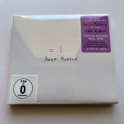 Deep Purple =1 Album CD+DVD Music CD New Sealed Box Set