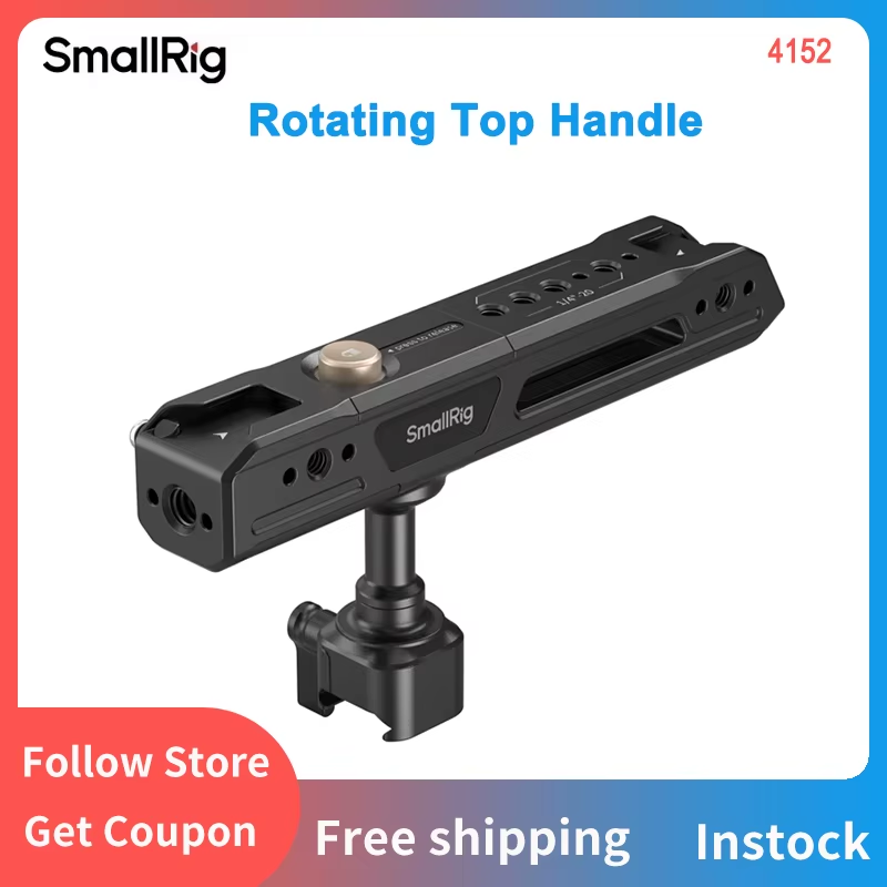 SmallRig Rotating Side / Top Handle with NATO Clamp longated 162mm Load 15kg Uni