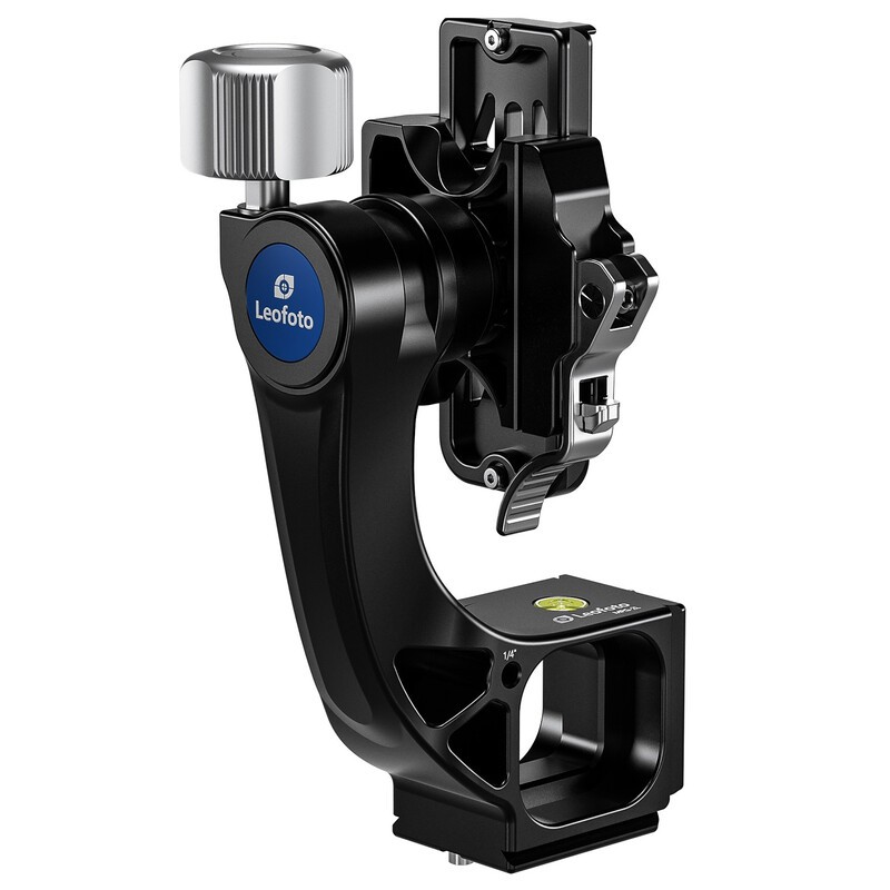 LEOFOTO MPG-02L Fixation de cardan pour têtes de trépied avec pince QR