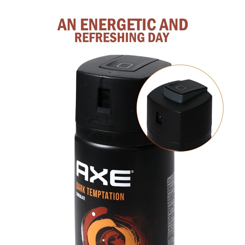 6 PACK AXE Body Spray Dark Temptation Deodorant 5.1 Oz for 48h Fresh Protection