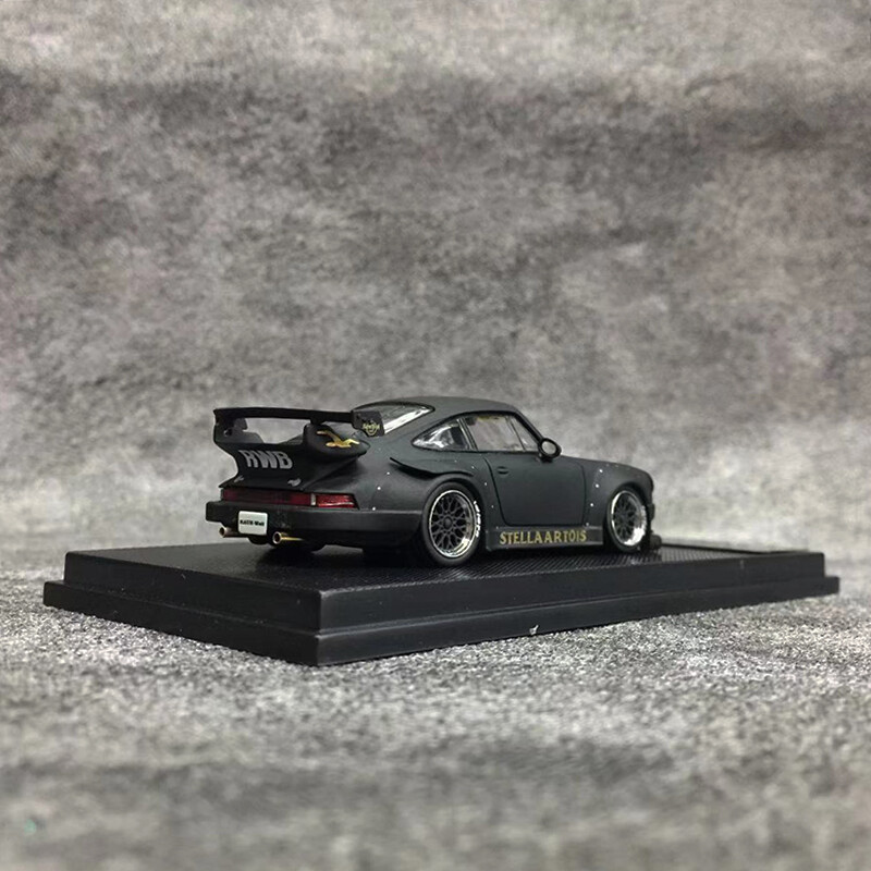 RWB Porsche 930 1:64 レジンカー MC 1:64 Porsche RWB 930 Alloy Die-Cast Sport Vehicle Model