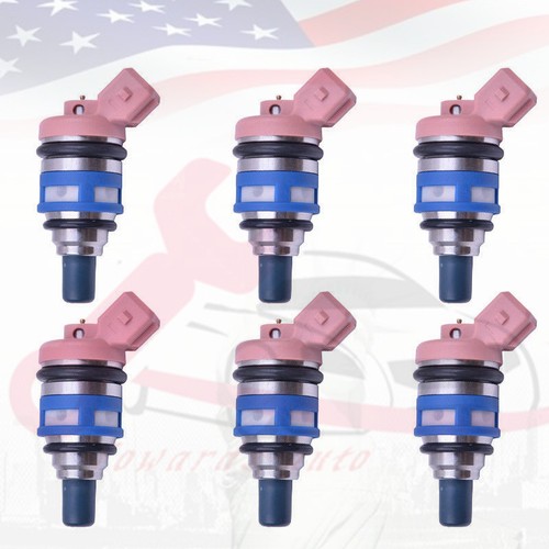 New 6Pcs Fuel Injectors 1660021V02 1660085E06 For Nissan Maxima 3.0