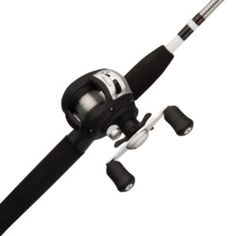 Shakespeare Alpha Low Profile Baitcast Reel And Fishing Rod Combo Steel NEW