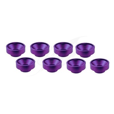 ES- MODELIX RACING S.L RONDELLA ALLUMINIO M3 VIOLA PER SERVO (8) - UR1507P