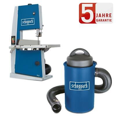 Scheppach Bandsäge BASA1 Professional 195mm, 230 V + Absauganlage HA1000, 50 L