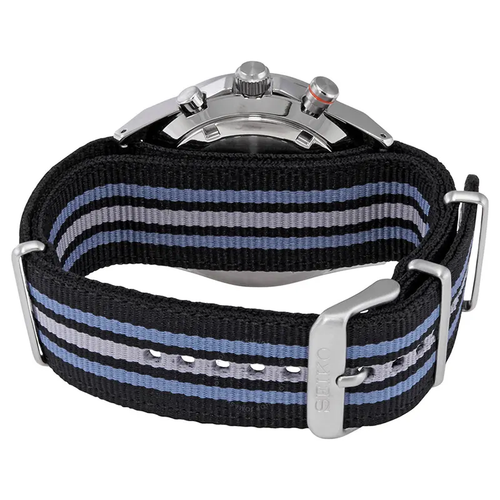 Pre-owned Seiko Selection Chronograph Quartz Watch Ssb409p1 Usus