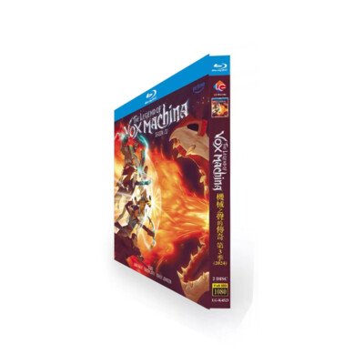 The Legend of Vox Machina (2024): Complete  Season 3 Blu-ray-BD TV Series Disc