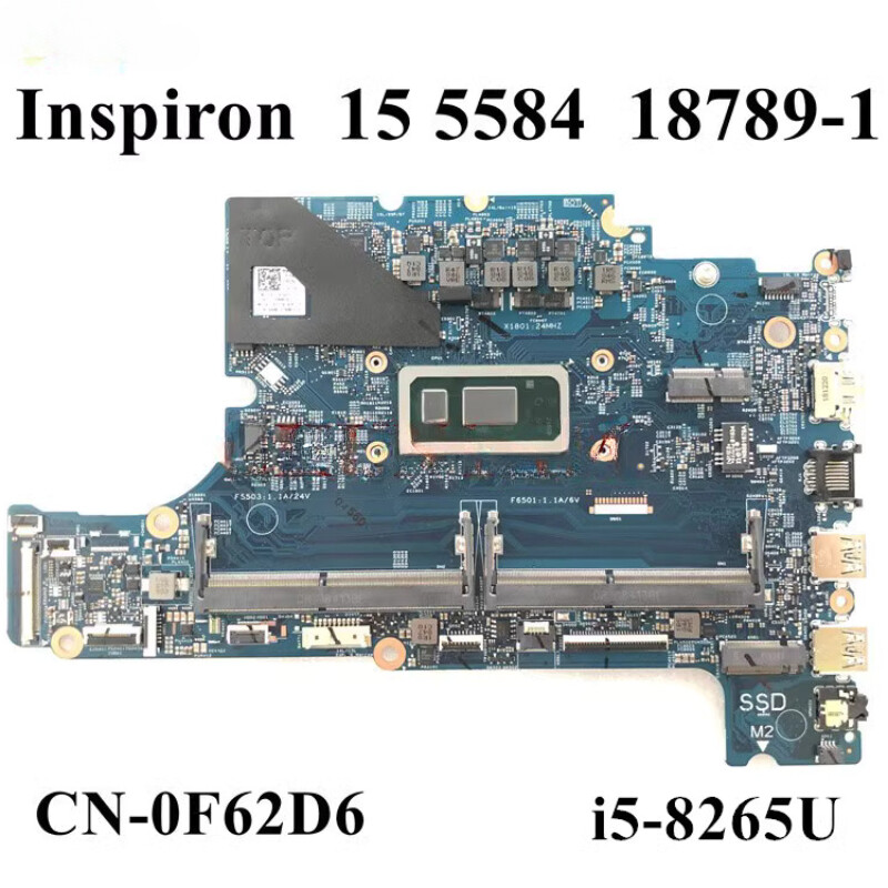 18789-1 I5-8265U For Dell Inspiron 15 5584 5583 Laptop