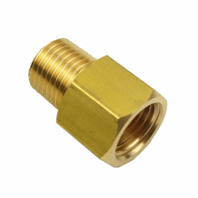 Brass Fitting Adapter BSP-NPT 3/8'' Male BSPT to 3/8'' Female NPT Euro to US