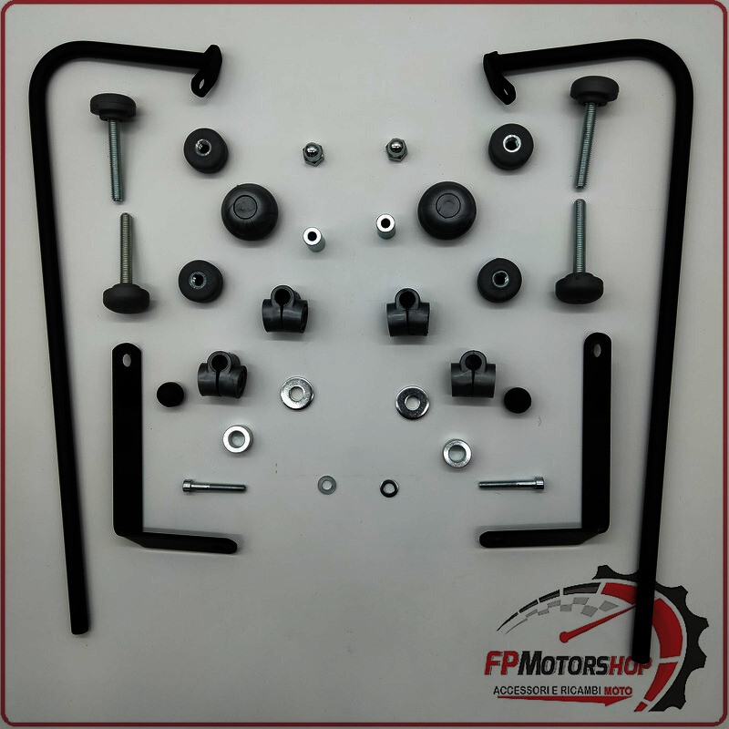 KIT ATTACCHI PARABREZZA SCOOTER PER YAMAHA CYGNUS X 125/150 BIONDI 8500715