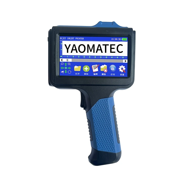 portable printer QR Bar Batch Code Date Logo Expiry Label Portable Handheld Jet
