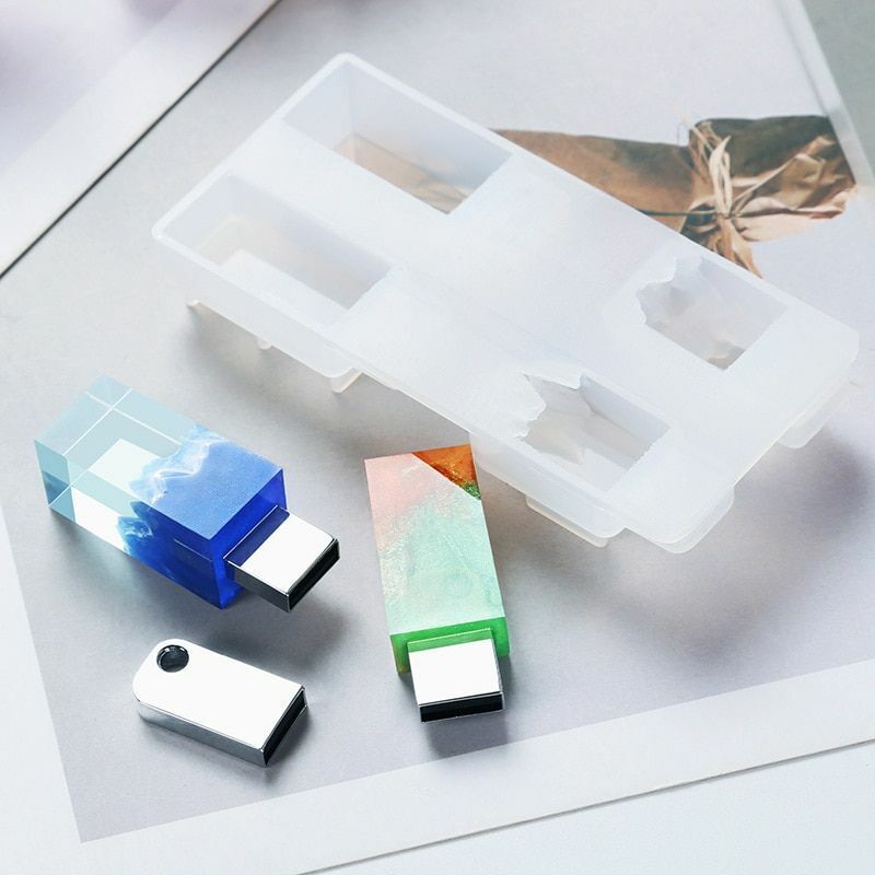 1pc Usb Disk Silicone Molds Mountain Peak Resin Mold Jewelry Making Supplies Too
