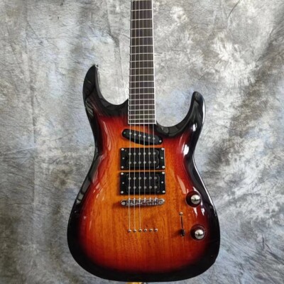 Custom ST SC-20 Electric Guitar 3 Tone Sunburst Rosewood Fretboard Chrome Parts