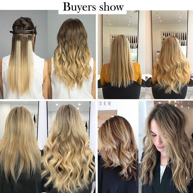 CLEARANCE Tape In Remy Human Hair Extensions Skin Weft Full Head US Stock 80PCS