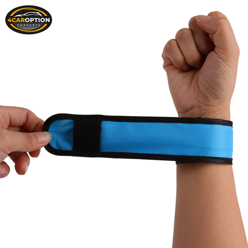 35CM LED Slap Armband Lights Running Walking Cycling Glow Night Safety Gear Blue