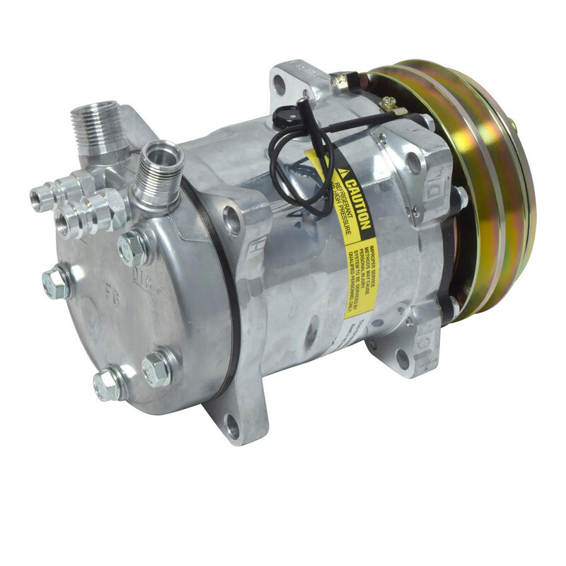 A/C Compressor for 86-90 Jeep Cherokee/Comanche/Wrangler 87-89 Mercury Tracer - Picture 4 of 9