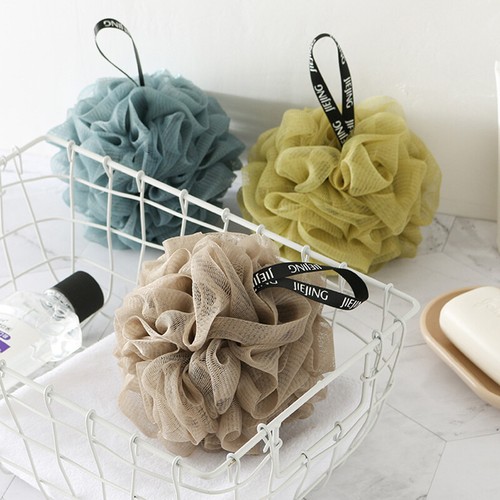 Soft Körper Badeschwamm Schwamm Duschschwämm Seifschwamm Puff Netz Badeknäuel SF