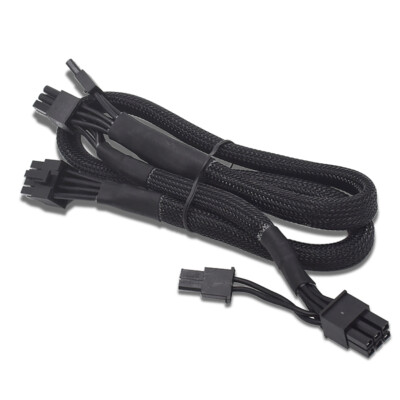 PCIe 8 Pin to DUAL 8 (6+2) Pin Power Supply Cable For EVGA GeForce GTX 970 FTW