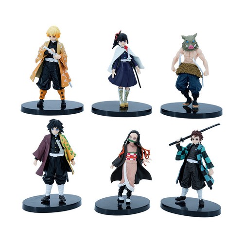 最安値 Demon Slayer Bulk Sale 鬼滅の刃 グッズ Anime Demon Slayer GK 6 Large Figure Statue Set Tanjirou Nezuko