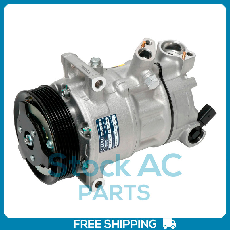 New A/C Compressor Q3 19-21 Golf/GTI/R/SW 12-21 Jetta 19-21 Taos 22 Tiguan 18-24 - Picture 1 of 7