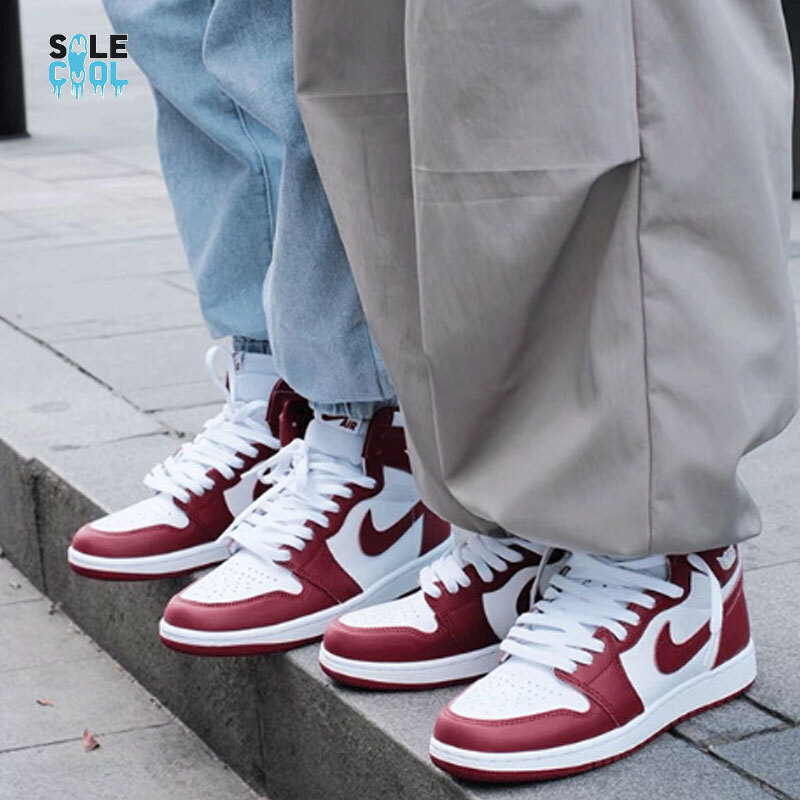 Air Jordan 1 AJ1 Retro High OG Artisanal Team Red shoes GS