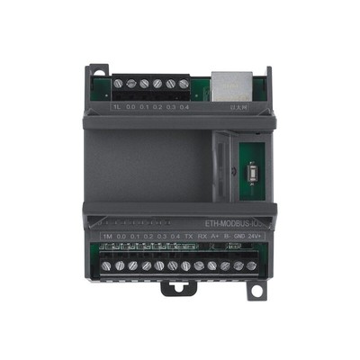 ETH-MODBUS-IO5R TCP Convert Modbus RTU TCP To RS232/RS485 5DI/5DO Relay Type