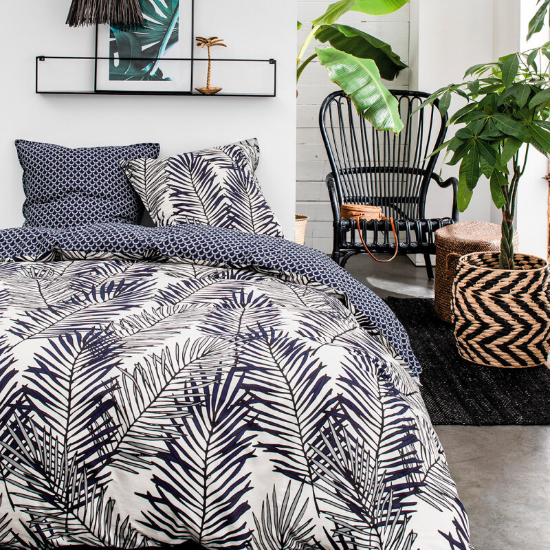 Today Parure De Lit Mawira  Housse De Couette  220 X 240 Cm 1.11 Bleu Violet