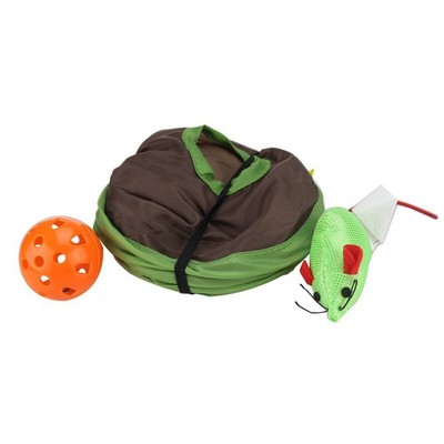 Pet Cat Puzzle 9 Hole Mouse Hole Funny Toy Kitten Interactive Training Toy Gifts