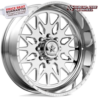 American Force N05 Deny SS Polished 24''x11 Wheels Rims 6 Lug (Set of 4)