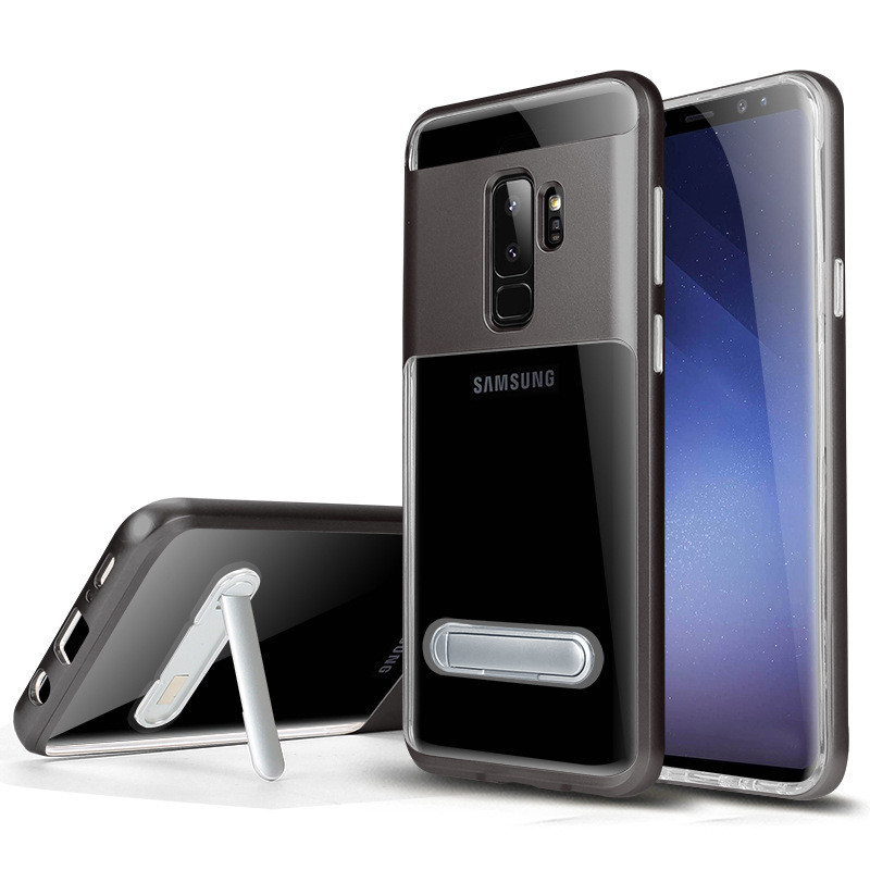For Samsung Galaxy S9 / S9 Plus Shockproof Hybrid Case With Bracket Stand Cover 
