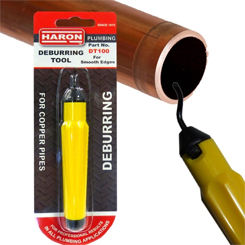 DEBURRING TOOL FOR COPPER PIPES Haron Part No DT100 with Spare Blade eBay
