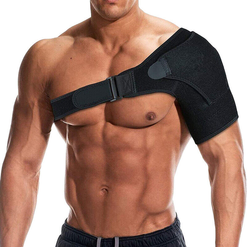 Shoulder Brace Support Compression Sleeve Torn Rotator Cuff AC Joint Pain Relief