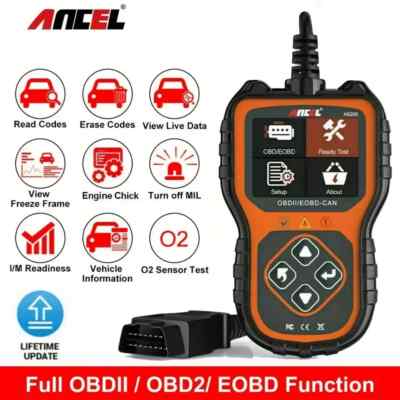 BMW X1 X3 X5 AS200 OBD2 Car Engine Fault Code Reader Diagnostic Scanner Tool US