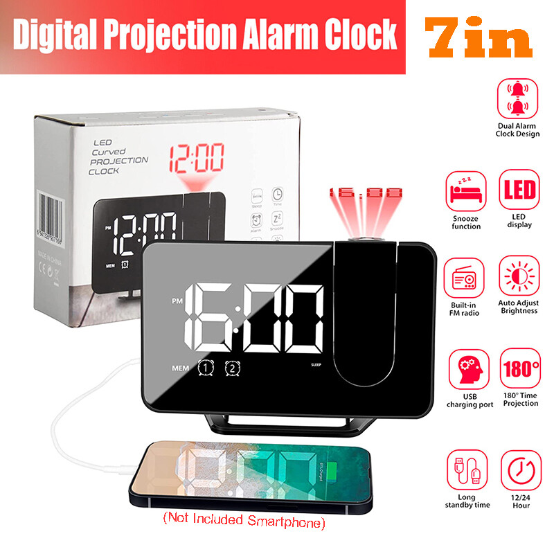 Fm Radio Snooze Dimmer Ceiling Projector