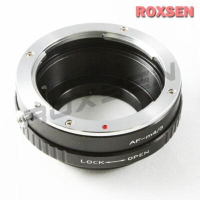 Minolta AF Sony Alpha lens to Micro 4/3 MFT mount adapter OM-D E-M5 II M10 GH5
