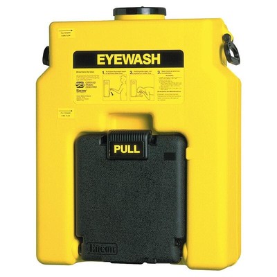 Self-Contained Emergency Eyewash Station Portable - Holds 14 Gallons U.S.A. Made