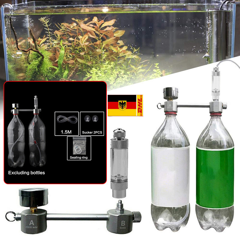 DE CO2 Generator for Plants Aquarium DIY CO2 Kit