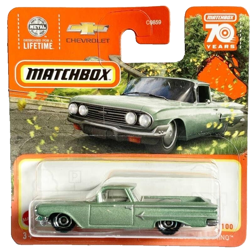 Matchbox 2023-1960 Chevy EL Camino [Green] Green 29/100